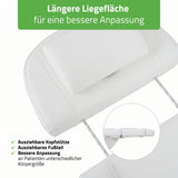 Kosmetikliege Elektrisch Tavia | Kosmetiksessel mit elektrischer Verstellung | Handfernbedienung | 3 Jahre Garantie
