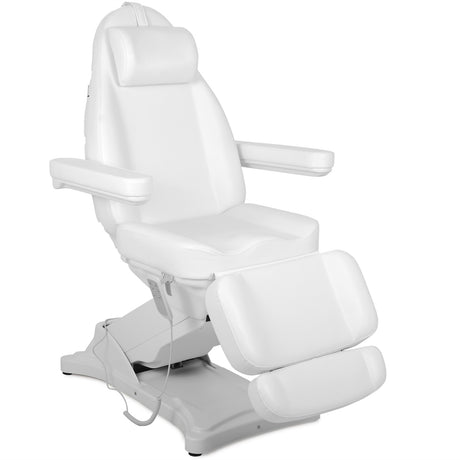 Behandelstoel Elektrisch | Elara PRO 4 | Cosmetische stoel met elektrische verstelling | Bedieningsframe | 3 Motoren