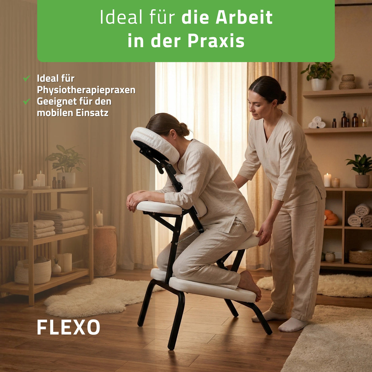 Mobiler Massagestuhl Flexo
