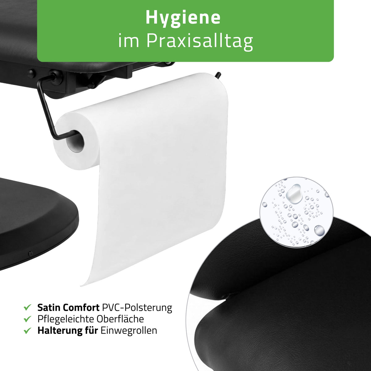 Elektrische Cosmetische Tafel met Verwarming | Serenity ERGO 4 | voor Massage en SPA Behandelingen | 3 jaar garantie