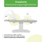 Kosmetikliege Elektrisch mit Heizung | Serenity Ergo 4 | für Massage und SPA Anwendungen | 3 Jahre Garantie