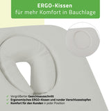 Kosmetikliege Elektrisch mit Heizung | Serenity Ergo 4 | für Massage und SPA Anwendungen | 3 Jahre Garantie