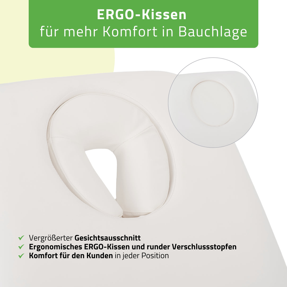 Kosmetikliege Elektrisch mit Heizung | Serenity Ergo 4 | für Massage und SPA Anwendungen | 3 Jahre Garantie