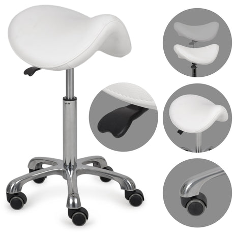 Ergonomische Zadelkruk Alma Grijs