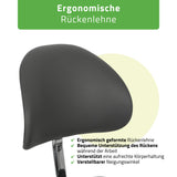 Rollhocker Diana Grau