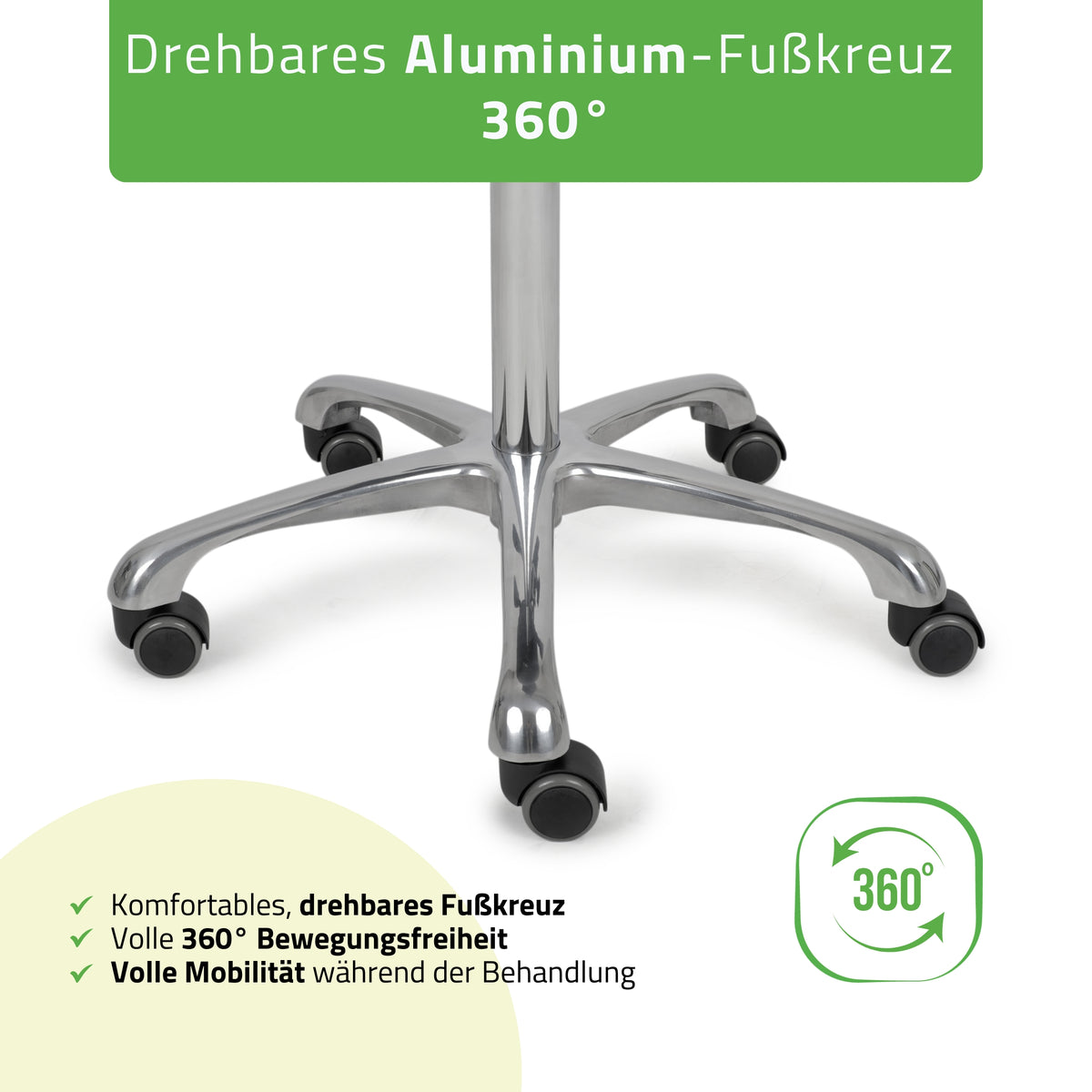 Ergonomische Zadelkruk met Rugleuning Diana