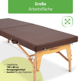 Massageliege Klappbar NIRO | Thaimassageliege 80 cm