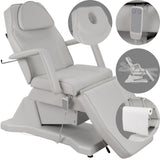 Kosmetikliege Elektrisch Laris | Kosmetiksessel mit elektrischer Verstellung | 1 Motor, Handfernbedienung | 3 Jahre Garantie
