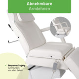 Kosmetikliege Elektrisch Laris | Kosmetiksessel mit elektrischer Verstellung | 1 Motor, Handfernbedienung | 3 Jahre Garantie