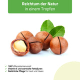 Habys Massageöl Daily Spa Nature Silky Macadamia | 500 ml mit Pumpe