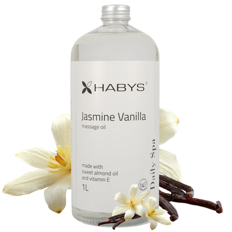 Massageolie Daily Spa | Jasmine Vanilla | HABYS