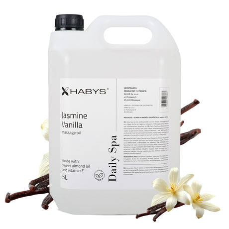 Massageolie Daily Spa | Jasmine Vanilla | HABYS
