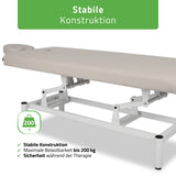 Stationäre Massageliege Vigo 1  | mit Kurbelverstellung