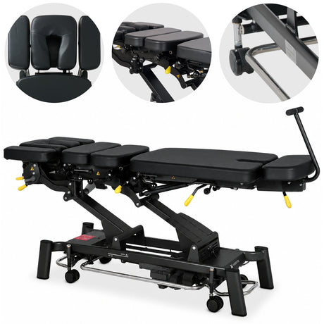 Chiropraktikerliege Elektrisch Therapieliegen Evero Upright Chiro Z7 | Steuerrahmen