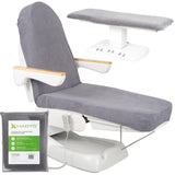 Velours Bezug mit Gummizug und Schnüren für Kosmetikliege