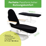 Velours Bezug mit Gummizug und Schnüren für Kosmetikliege