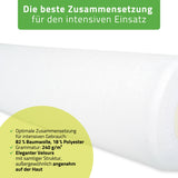 Velours Bezug für Lagerungsrolle mit Gummizug  | 15x60