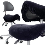 Velours Bezug für Rollhocker mit Gummizug | Durchmesser 34-40 cm