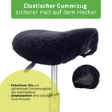 Velours Bezug für Rollhocker mit Gummizug | Durchmesser 34-40 cm