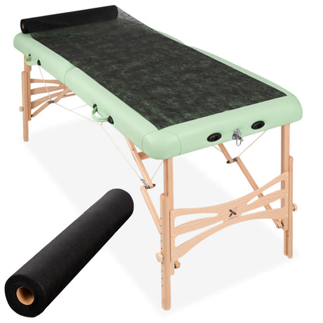 Vliesstoff-Unterlage auf Rolle | Schwarz