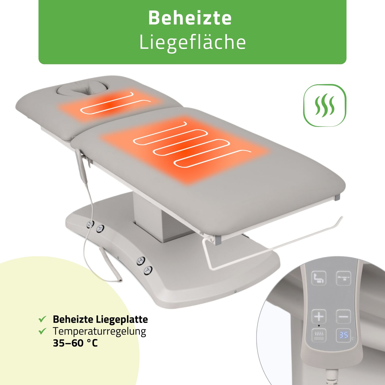 Elektrische Behandlungsliege Estella ERGO 2 | 2 Motoren | 3 Jahre Garantie