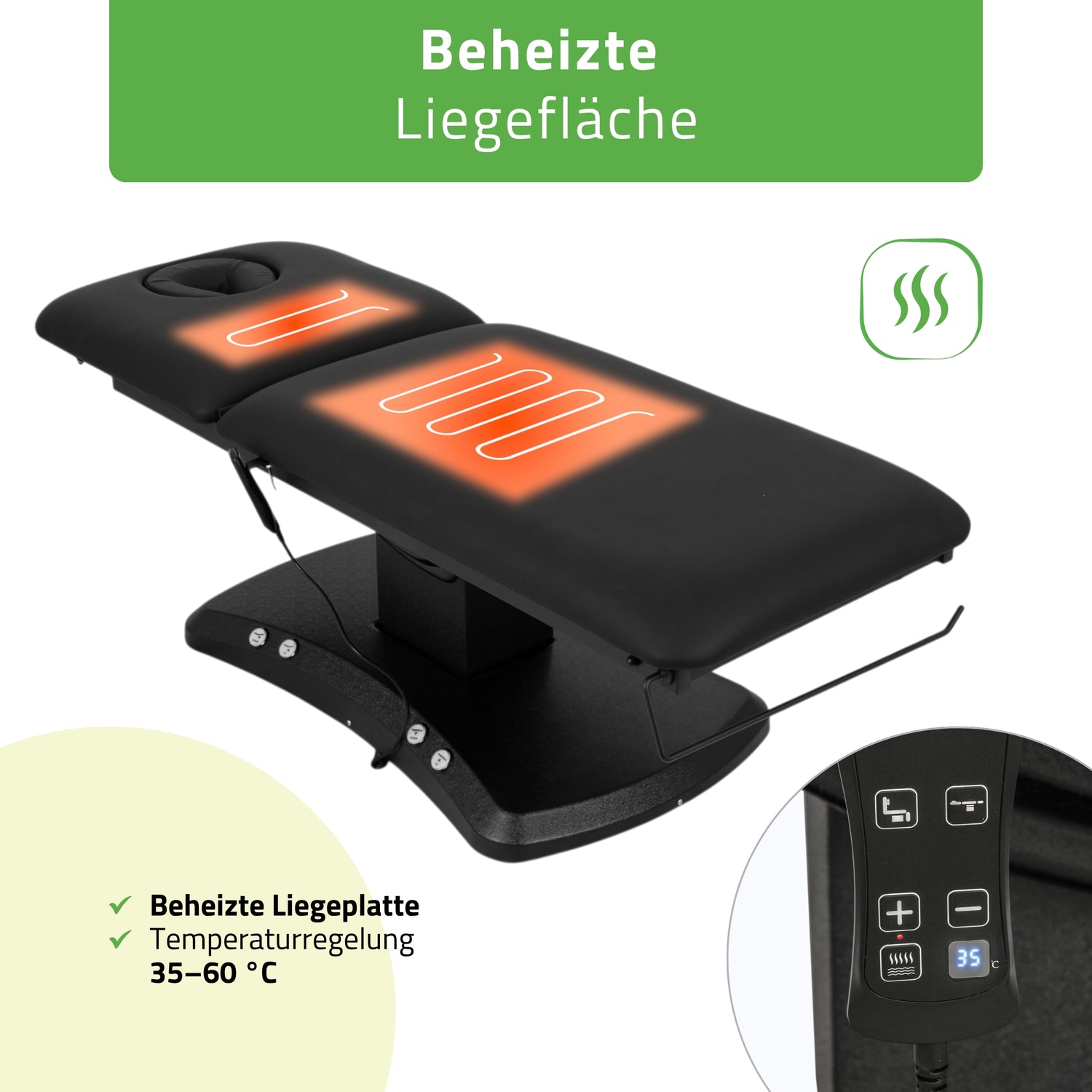 Elektrische Behandlungsliege Estella ERGO 2 | 2 Motoren | 3 Jahre Garantie