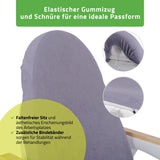 Frottee Bezug mit Gummizug und Schnüren für Kosmetikliege