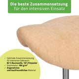 Frottee Bezug für Rollhocker | Durchmesser 34-40 cm