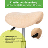Frottee Bezug für Rollhocker | Durchmesser 34-40 cm