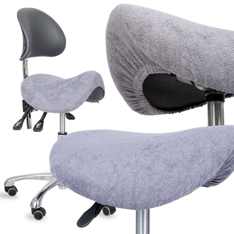 Frottee Bezug für Rollhocker | Durchmesser 34-40 cm