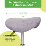 Frottee Bezug für Rollhocker | Durchmesser 34-40 cm