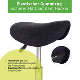 Frottee Bezug für Rollhocker | Durchmesser 34-40 cm