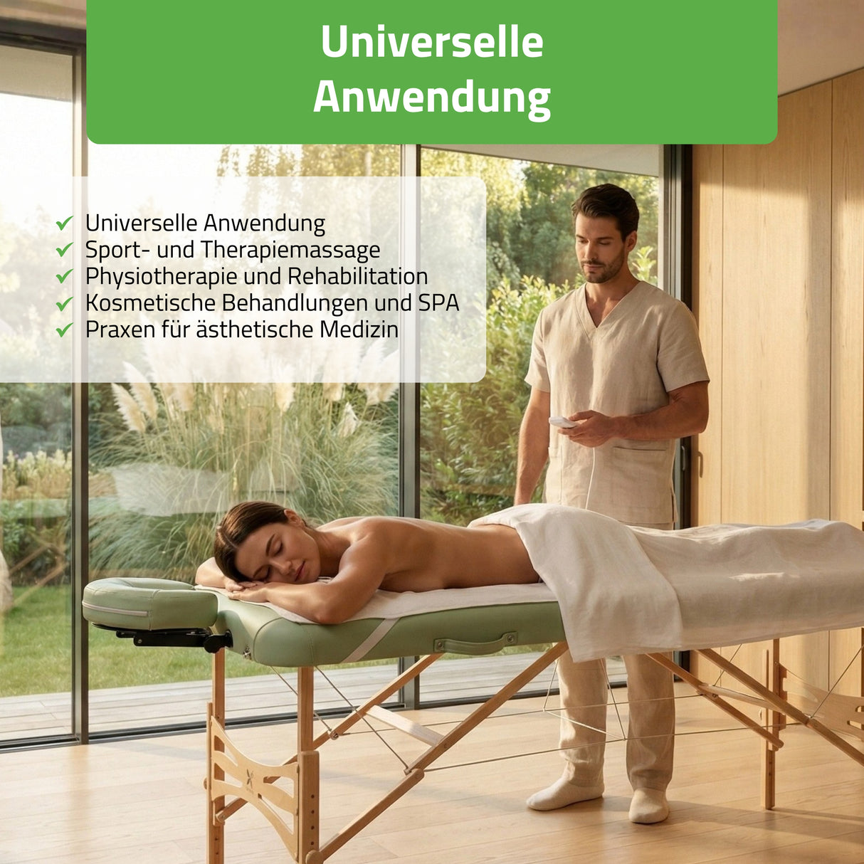Elektrische Wärmematte für Massageliegen 75 × 180 cm| Wärmeunterbett  Heizdecke