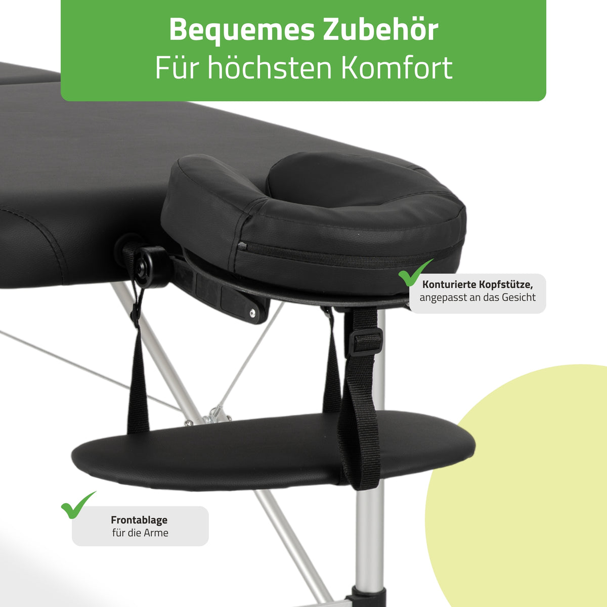 Massagetafel Inklapbaar Nina | Cosmetische Massagetafel Tattoo Tafel
