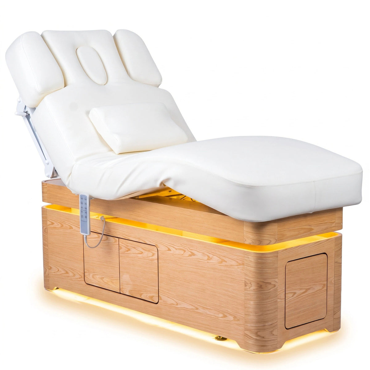Vellia – elektrische SPA-Liege mit Heizung und Stauraum | Habys