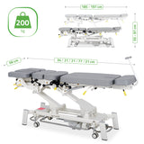 Chiropraktikerliege Elektrisch Therapieliegen Evero Upright Chiro Z7 | Steuerrahmen