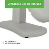 Kosmetikliege Elektrisch | Ravia PRO 3 | Kosmetiksessel mit elektrischer Verstellung | Handfernbedienung | 4 Elektromotoren