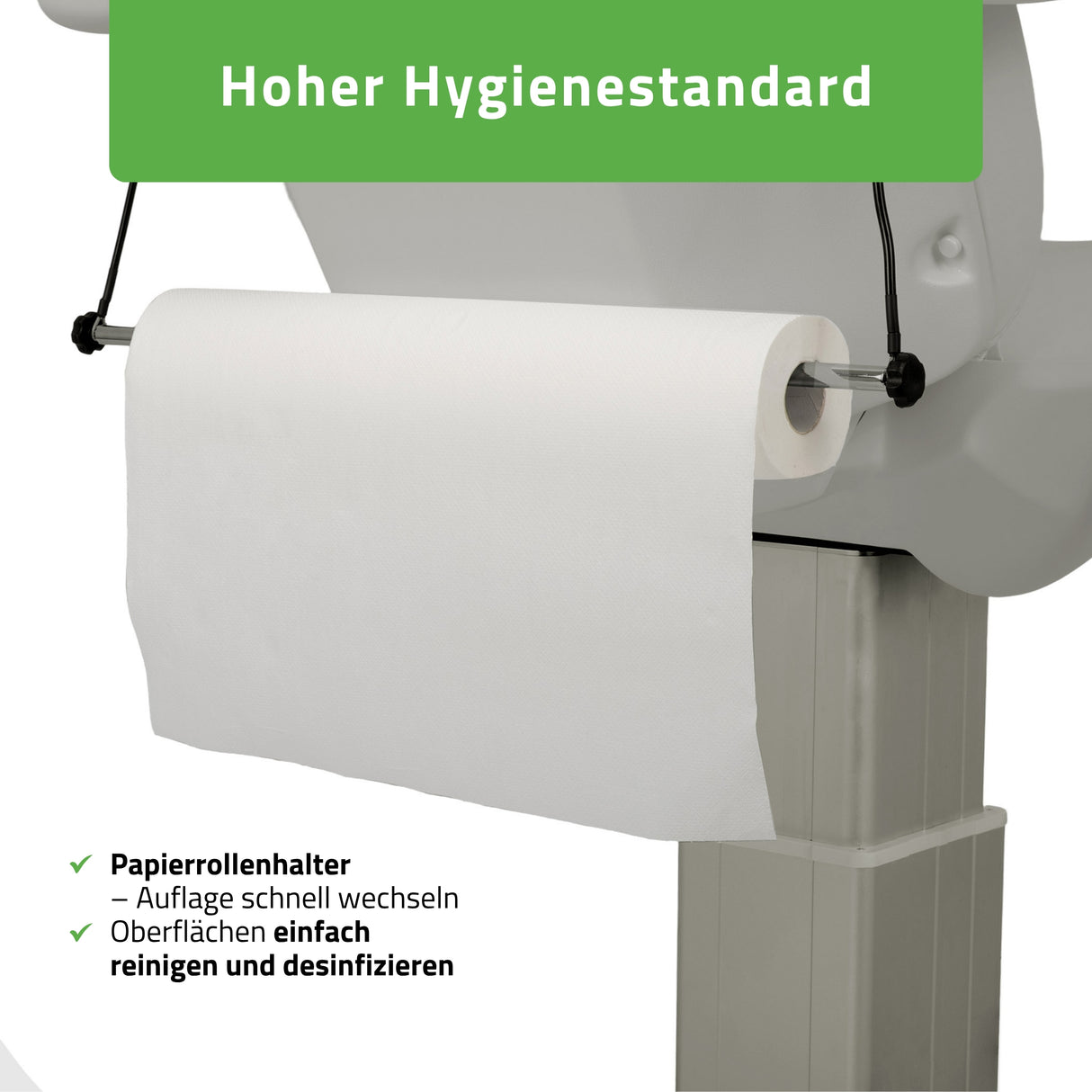 Kosmetikliege Elektrisch | Ravia PRO 3 | Kosmetiksessel mit elektrischer Verstellung | Handfernbedienung | 4 Elektromotoren