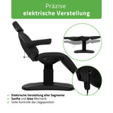 Kosmetikliege Elektrisch | Ravia PRO 3 | Kosmetiksessel mit elektrischer Verstellung | Handfernbedienung | 4 Elektromotoren