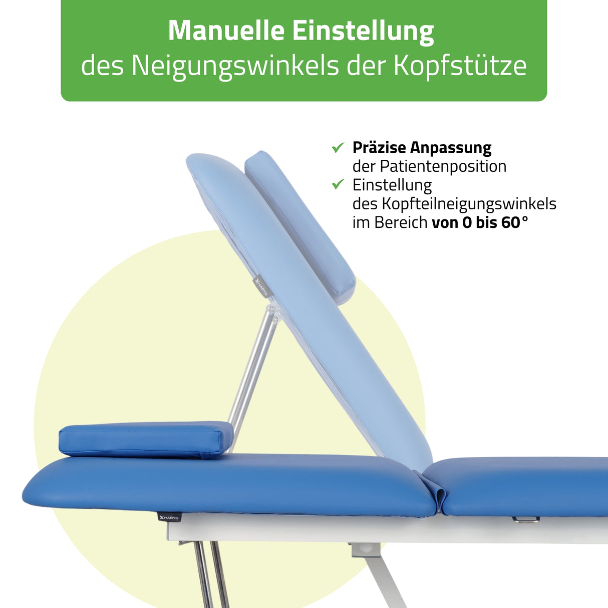 Massageliege Elektrisch Optima | 2-Segmente | Handfernbedienung
