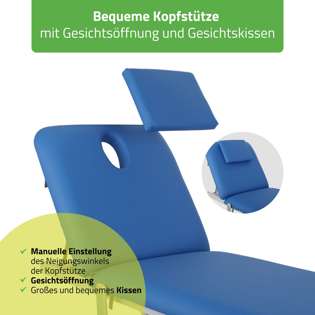 Elektrische Massagetafel Optima | 2-delig | Handbediening