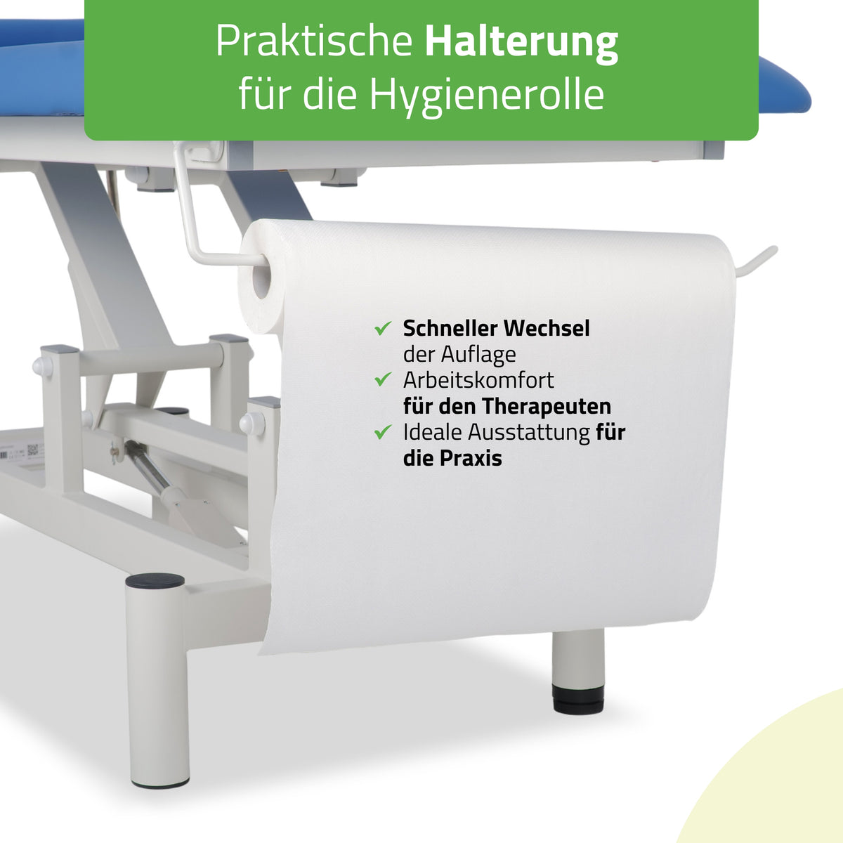 Elektrische Massagetafel Optima | 2-delig | Handbediening