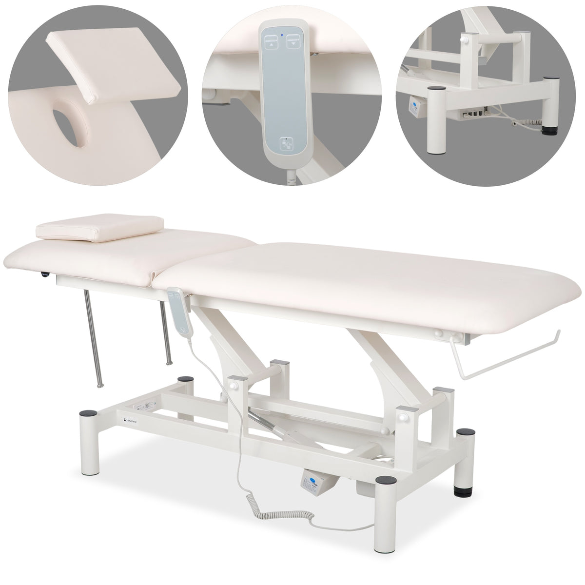 Elektrische Massagetafel Optima | 2-delig | Handbediening