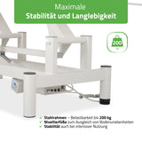 Massageliege Elektrisch Optima | 2-Segmente | Handfernbedienung
