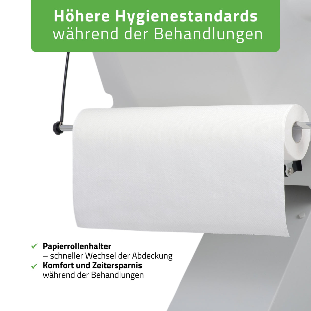 Kosmetikliege Elektrisch | Selia PRO 4 | Kosmetiksessel mit elektrischer Verstellung | Handfernbedienung | 3 Jahre Garantie