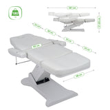 Kosmetikliege Elektrisch | Selia PRO 4 | Kosmetiksessel mit elektrischer Verstellung | Handfernbedienung | 3 Jahre Garantie