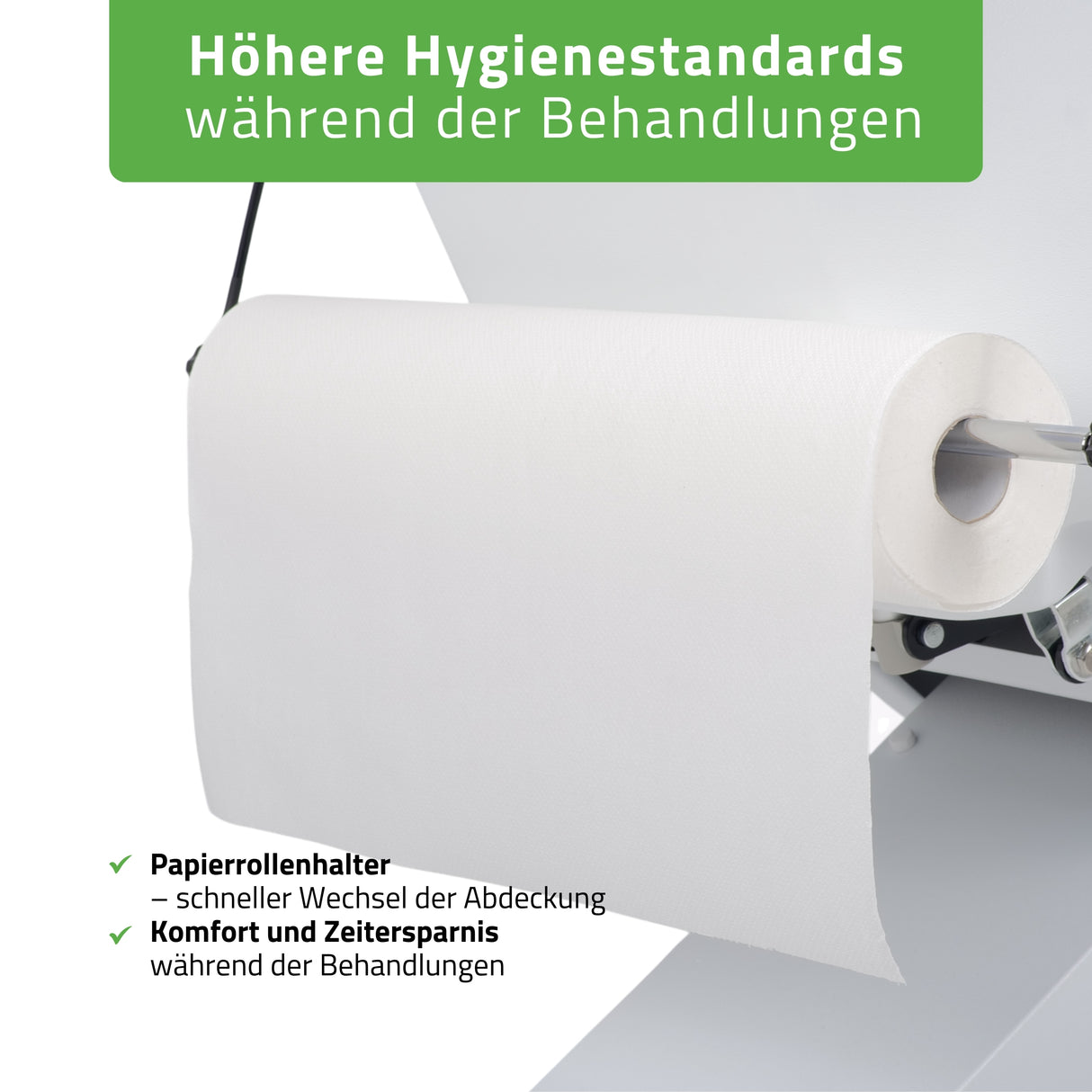 Kosmetikliege Elektrisch | Selia PRO 4 | Kosmetiksessel mit elektrischer Verstellung | Handfernbedienung | 3 Jahre Garantie