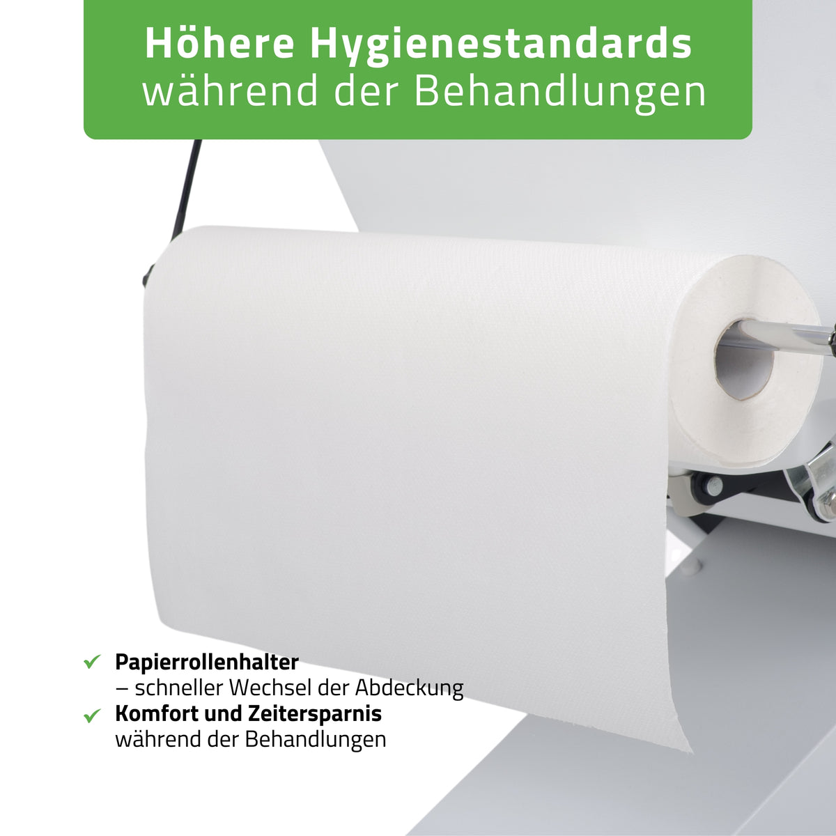 Kosmetikliege Elektrisch | Selia PRO 4 | Kosmetiksessel mit elektrischer Verstellung | Handfernbedienung