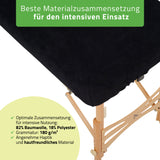 Frottee Bezug für klappbare Massageliegen | 1-teilig | 70-75/180-185 cm
