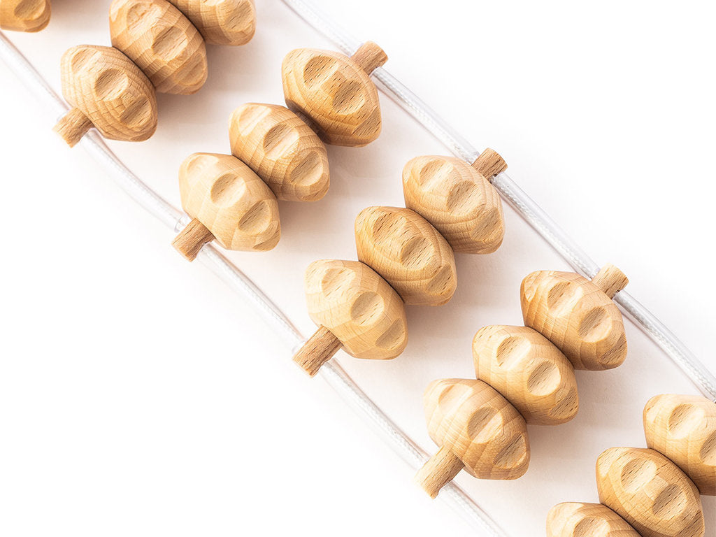 Holz-Massagegerät für Rücken und Körper | Rollen